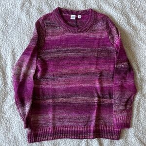 GAP Magenta Knit Sweater